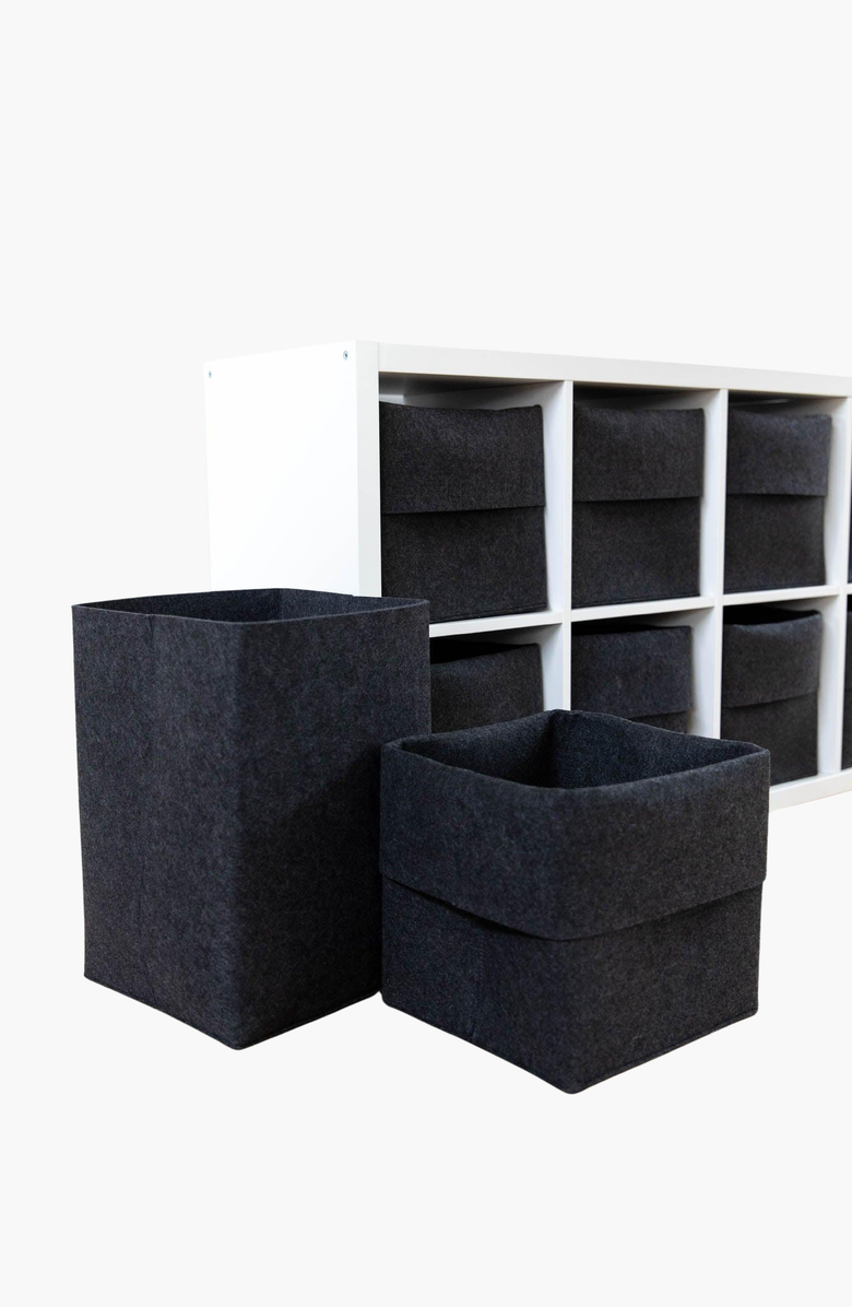 SortJoy The Flex Bin - Original Set, Alternate, color, Carbon