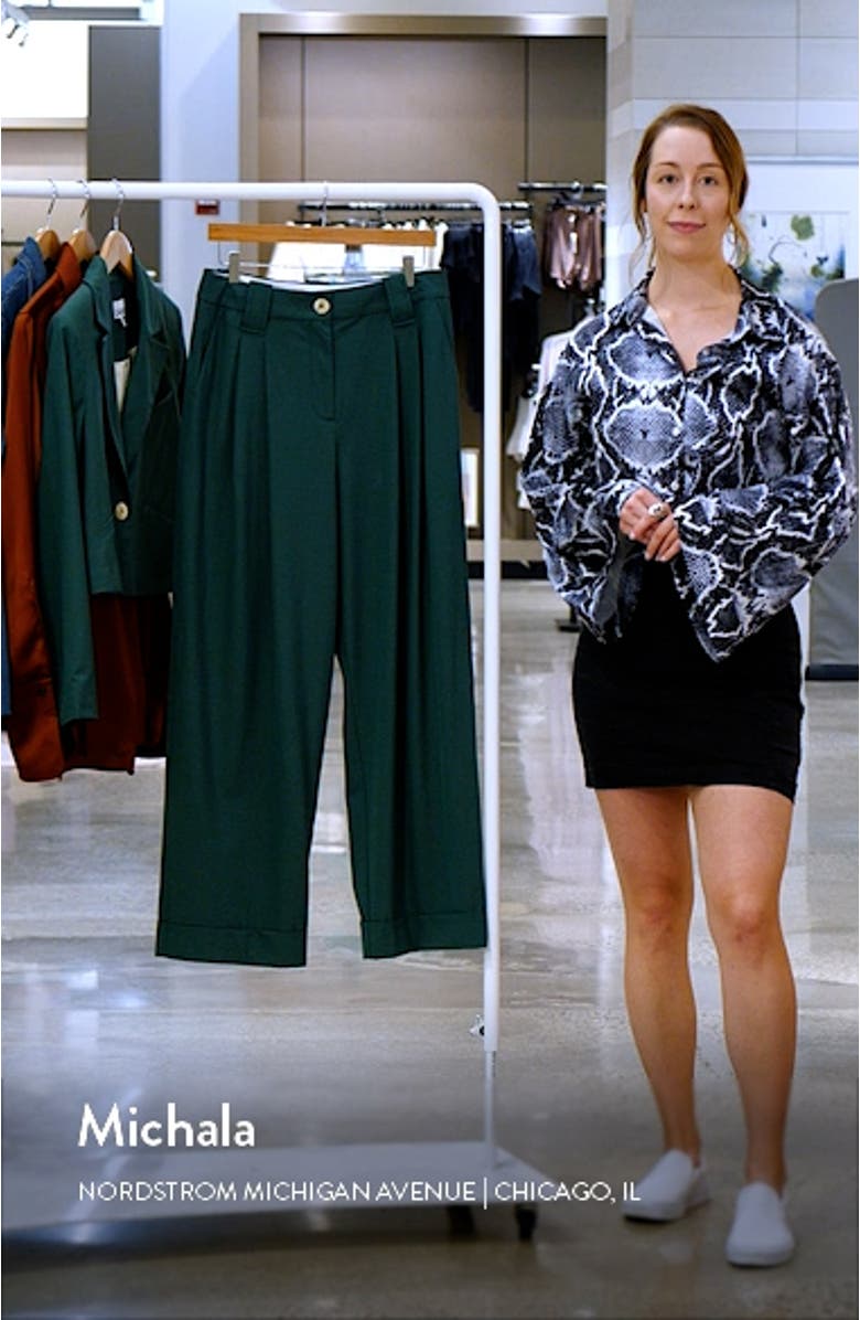 Pleat Cuff Pants, sales video thumbnail