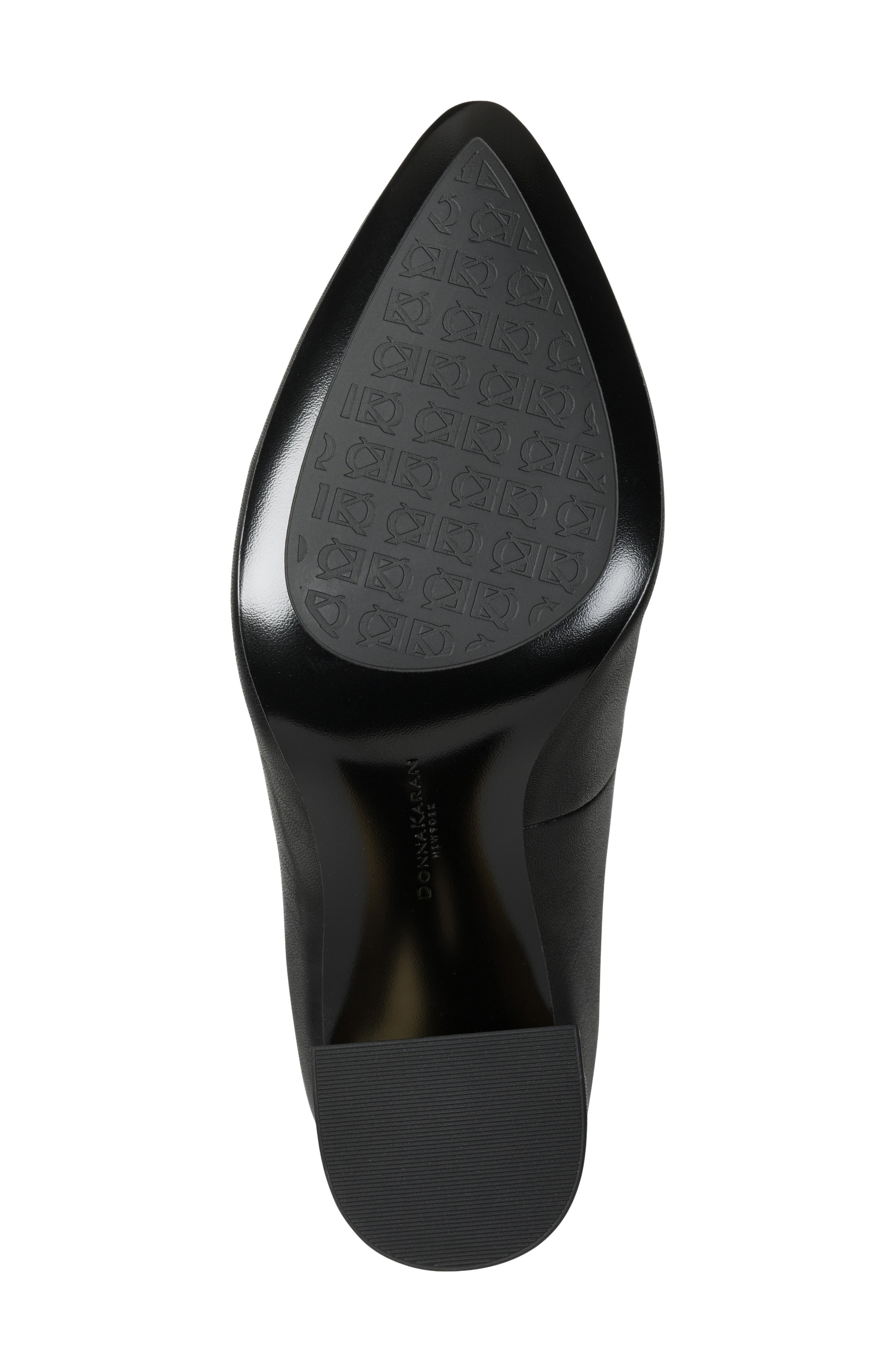 Romina Block Heel Pump, Alternate, color, BLACK