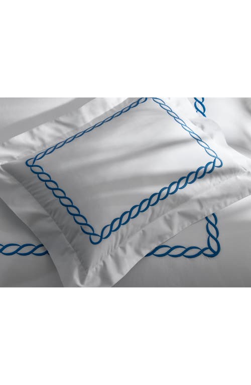 Matouk Classic Chain Cotton Percale Pillow Sham