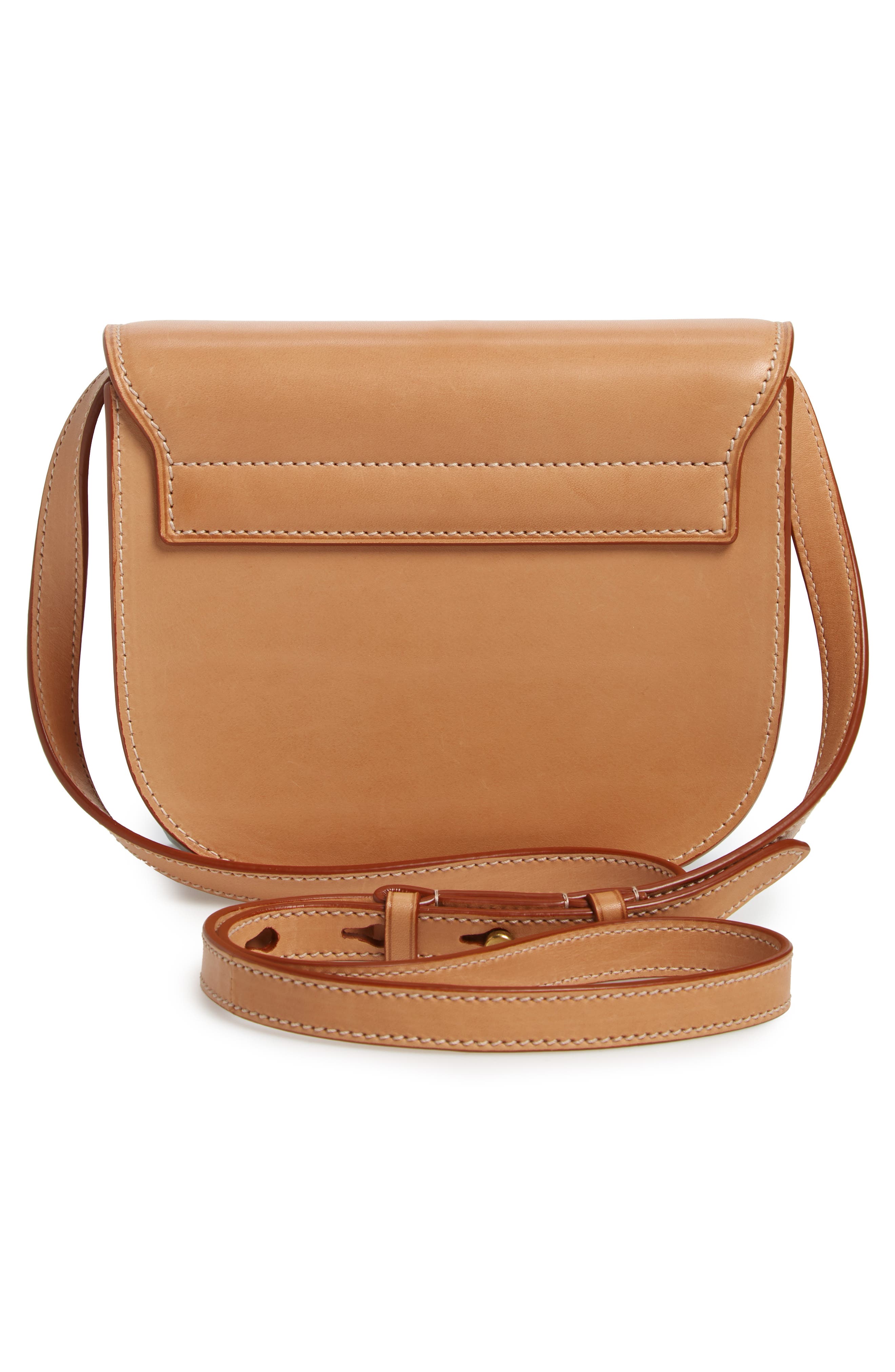 Saint Laurent Kaia Leather Crossbody Bag, Alternate, color, 