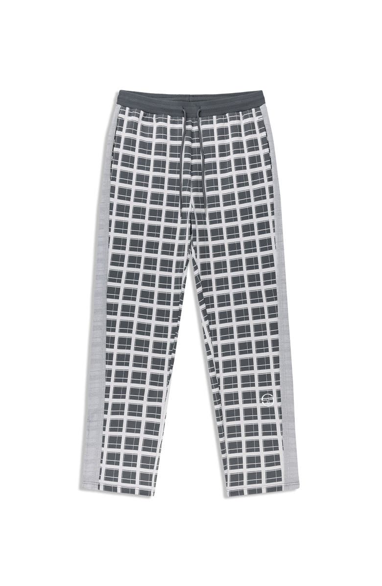 Sergio Tacchini Damarindo Check Track Pant, Alternate, color, Quiet Grey