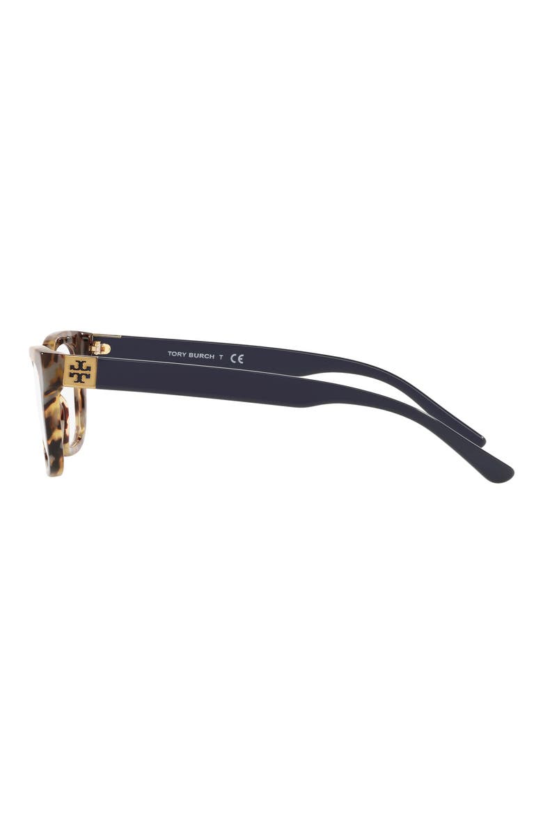 52mm Square Optical Glasses, Alternate, color, TORT