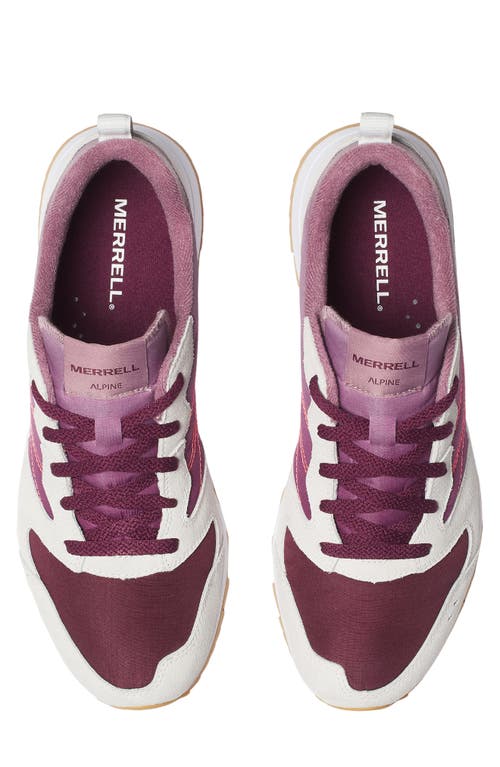 Merrell Alpine 83 Sneaker In Burgundy
