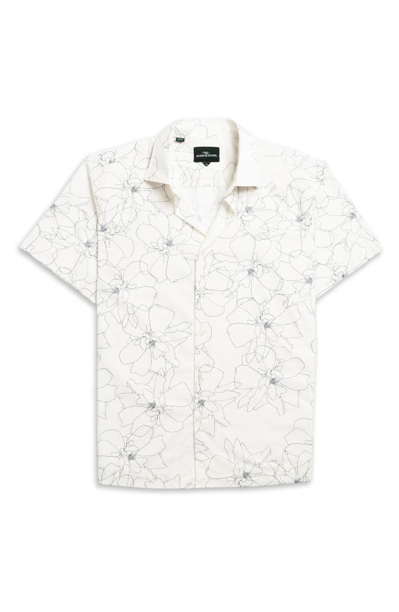 Rodd & Gunn Bird Rock Short Sleeve Button-Up Shirt, Alternate, color, Porcelain
