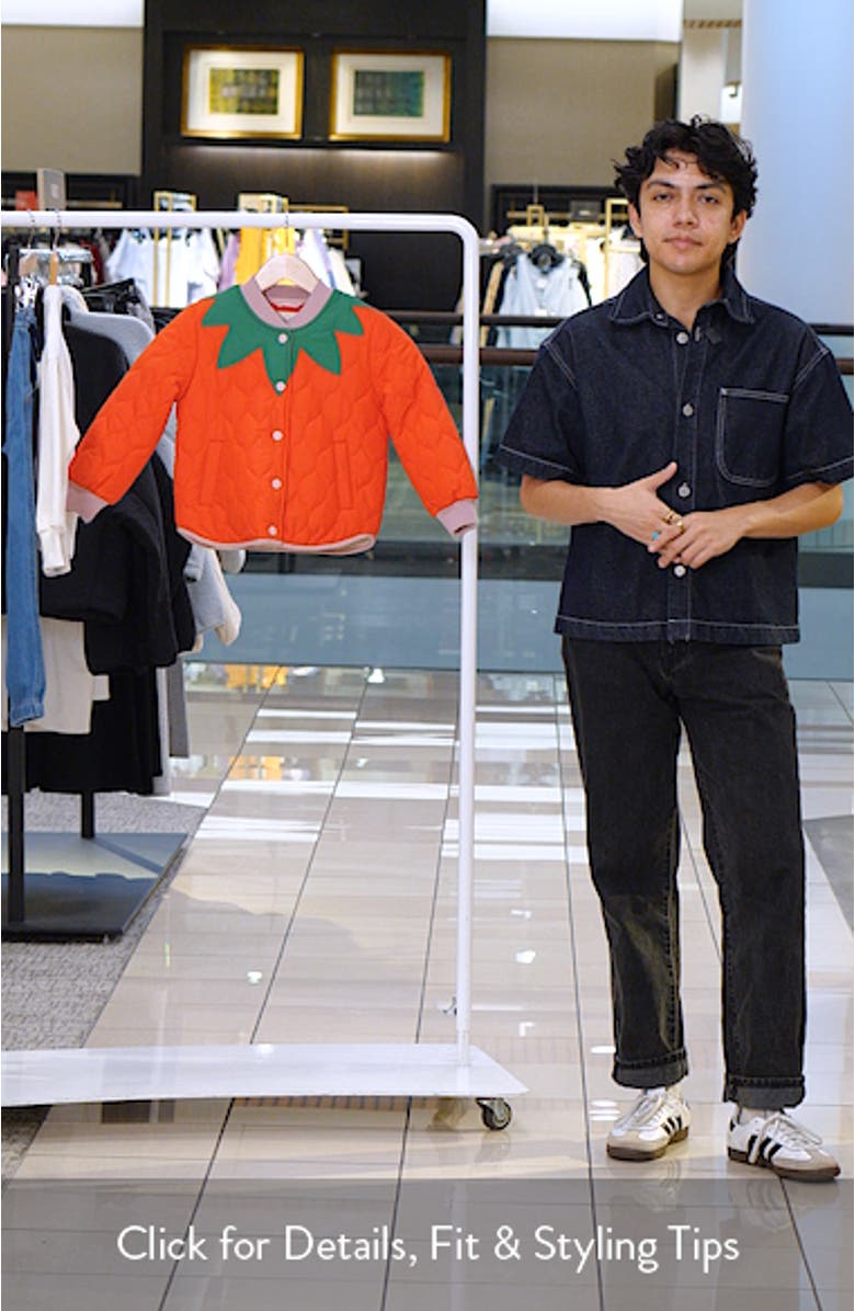 Kids' Fun Quilted Bomber Jacket, sales video thumbnail