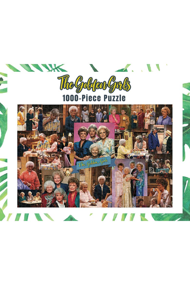 Golden Girls Collage '80s Puzzle For Adults And Kids | 1000 Piece Jigsaw Puzzle, Alternate, color, Multi-Color