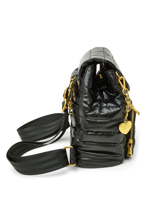 Think Royln Legend Quilted Backpack In Black