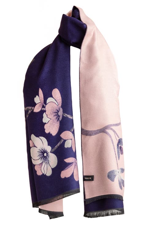 Floral Reversible Scarf