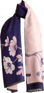 SAACHI Floral Reversible Scarf