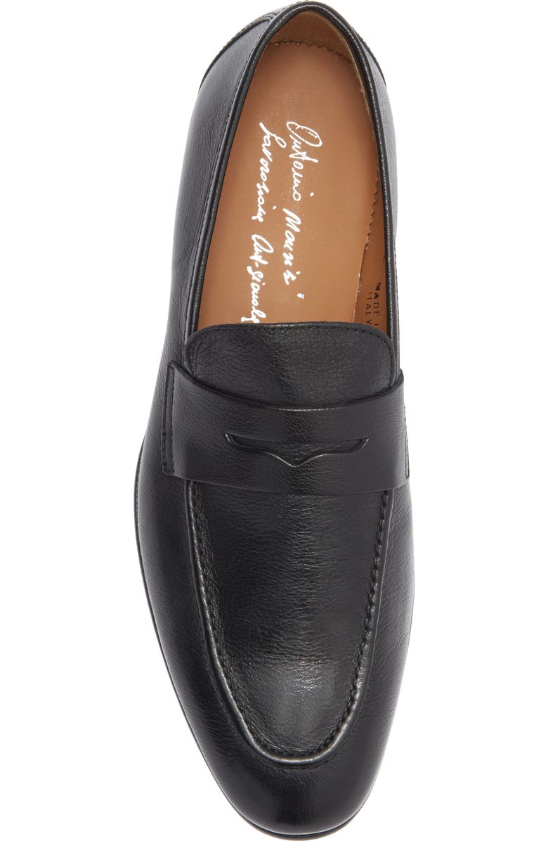 ANTONIO MAURIZI Penny Loafer, Alternate, color, Nero