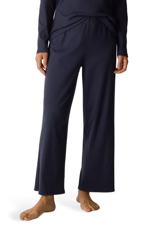 Organic Cotton Wide Leg Lounge Pants