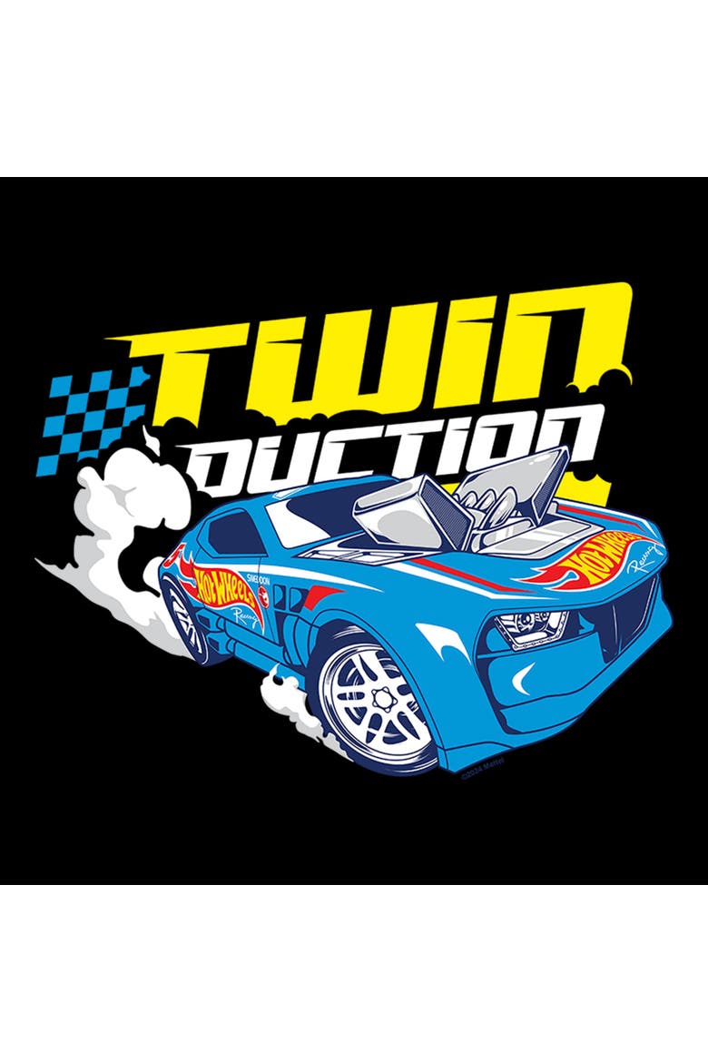 Boy's Hot Wheels Twinduction  Graphic T-Shirt, Alternate, color, Black