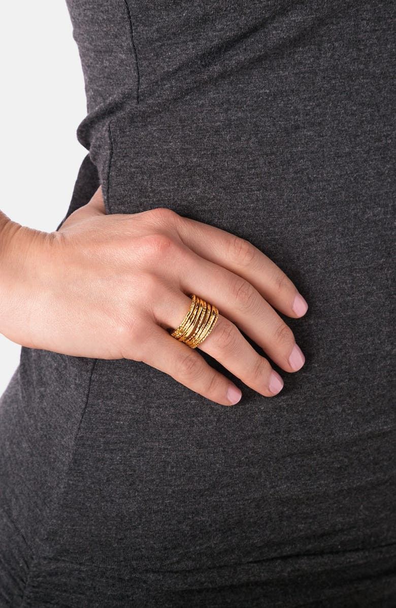 gorjana Stackable Rings, Alternate, color, 