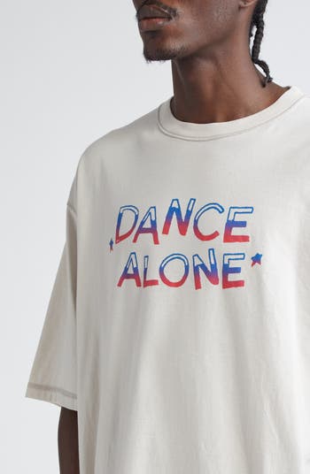 Undercover Dance Alone Oversize Cotton Graphic T-Shirt