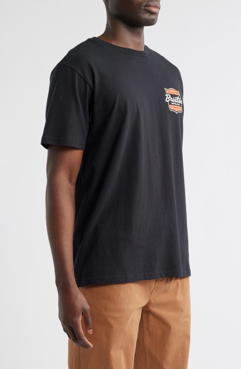 Brixton Booker Short Sleeve Graphic T-Shirt, Alternate, color, 