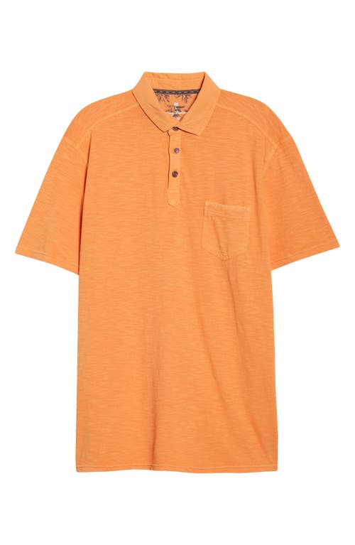Tommy Bahama Condesa Canyon Organic Cotton Polo Shirt In Orange