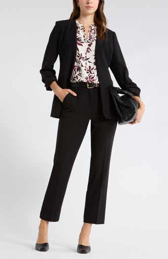 NORDSTROM RACK Slim Cinched Sleeve Blazer