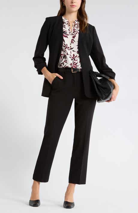NORDSTROM RACK Slim Cinched Sleeve Blazer