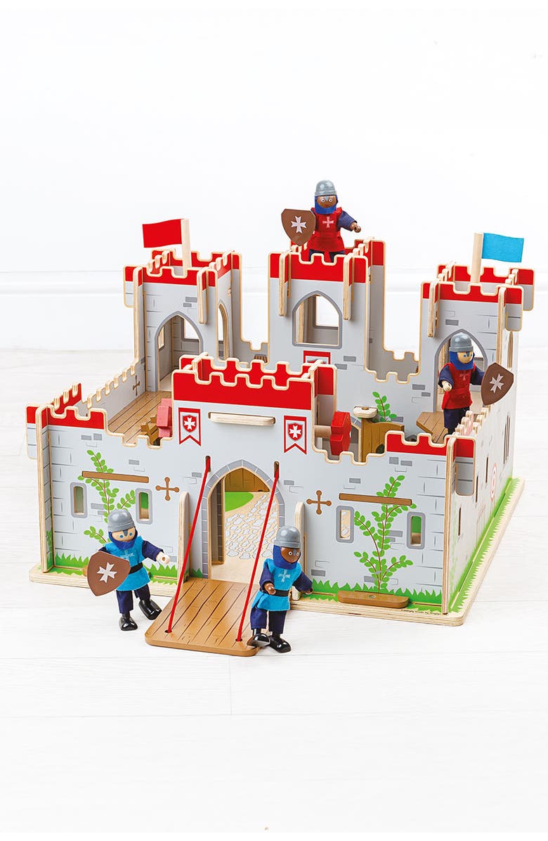 Bigjigs Heritage Playsets King George's Castle, Alternate, color,
