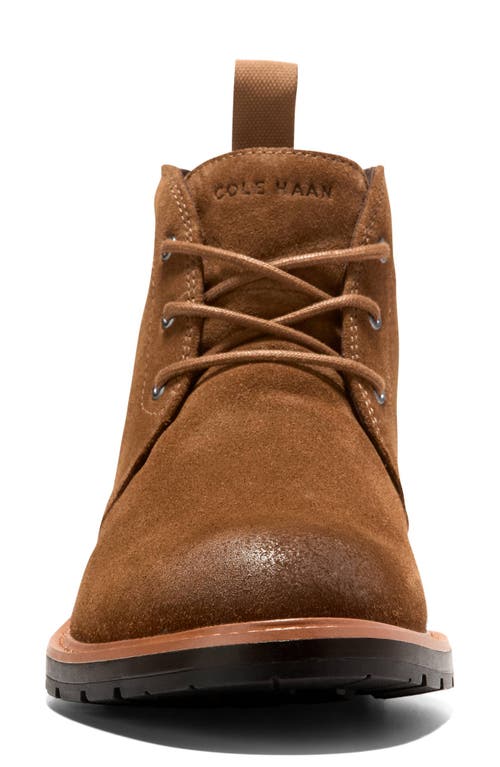 Cole Haan Chamberlin Grand Water Resistant Chukka Boot In Brown