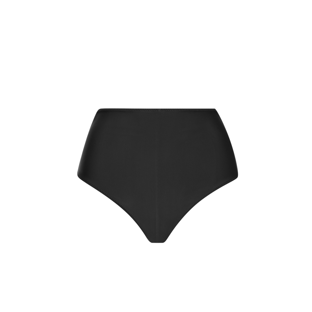 Ansea The Reversible High Waist Bottom In Black/white