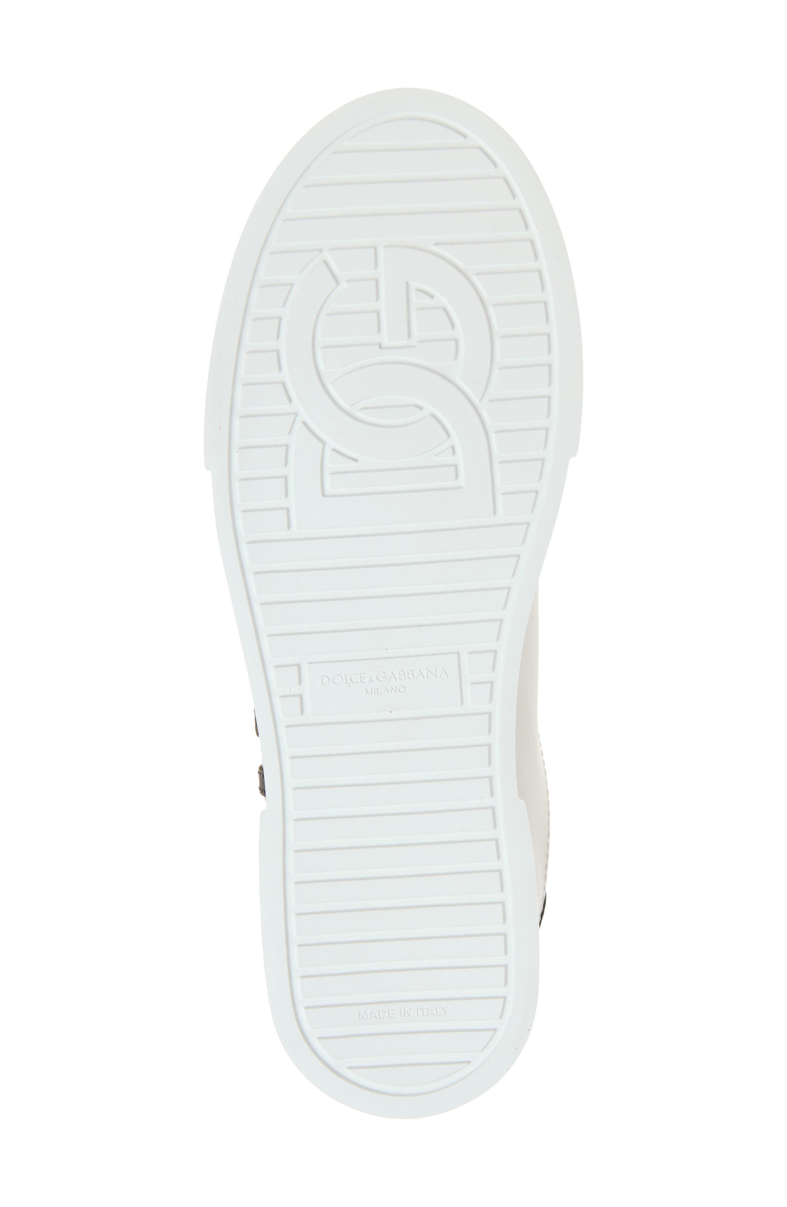 DG Low Top Sneaker, Alternate, color, WHITE/ BLACK