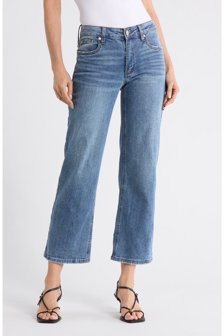 Frankie Low Rise Baggy Wide Leg Jeans, Main, color, TARA