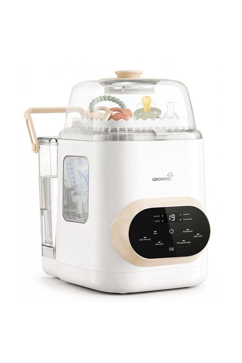 Bottle Washer & Sterilizer & Dryer, Main, color, White