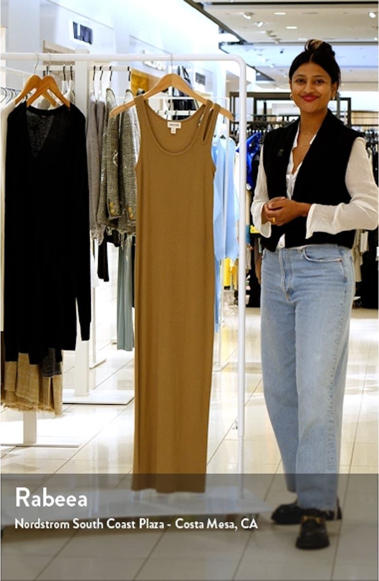 Ribbed Midi Tank Dress, sales video thumbnail