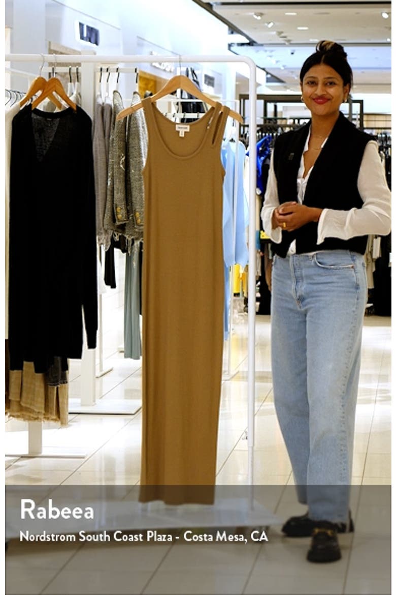 Ribbed Midi Tank Dress video