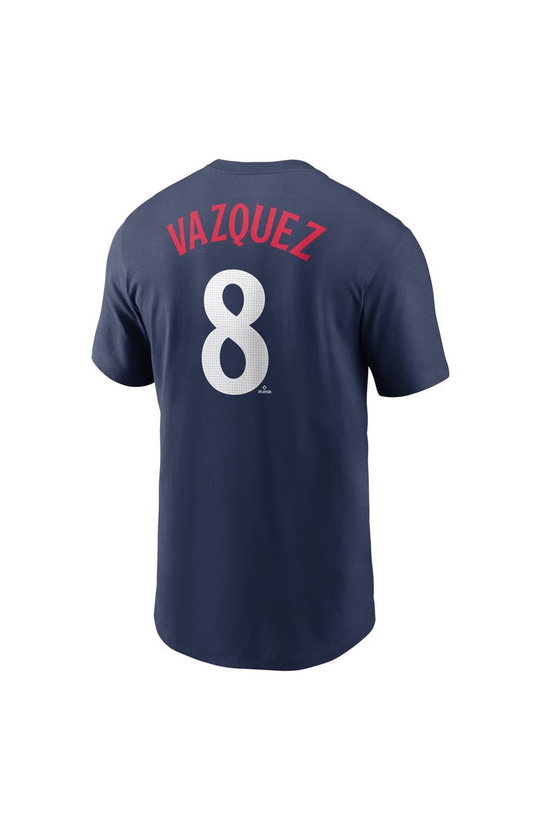 Nike Men's Nike Christian Vazquez Navy Minnesota Twins Fuse Name & Number T-Shirt, Alternate, color, Navy