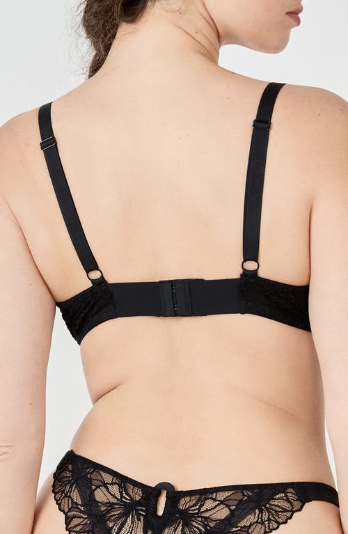 Etam Hedonisme N°9 Classique Lace Underwire Bra In Black