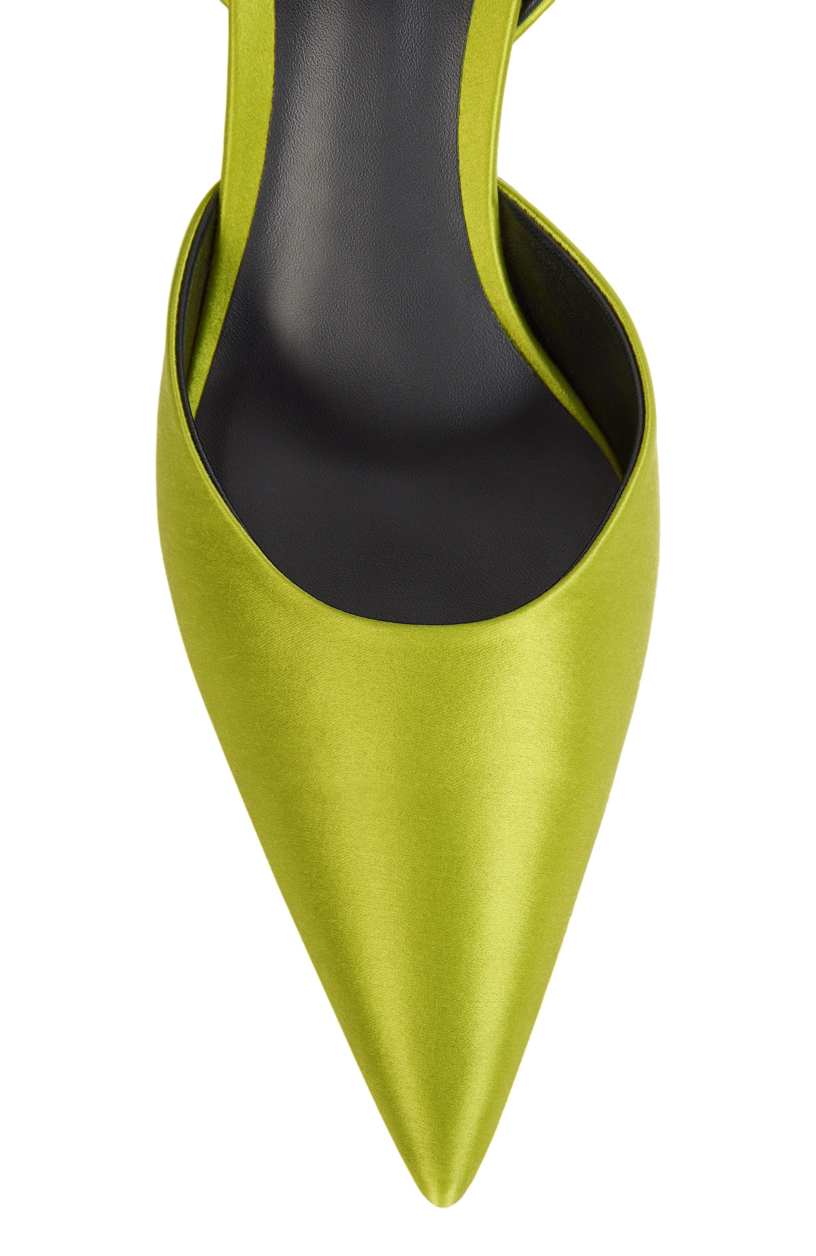 Satin Strappy Courts, Alternate, color, green