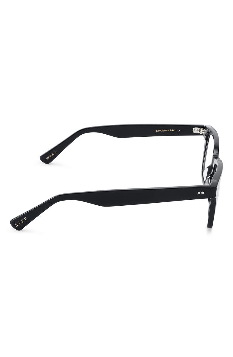 DIFF Paxton 52mm Square Optical Glasses, Alternate, color, 