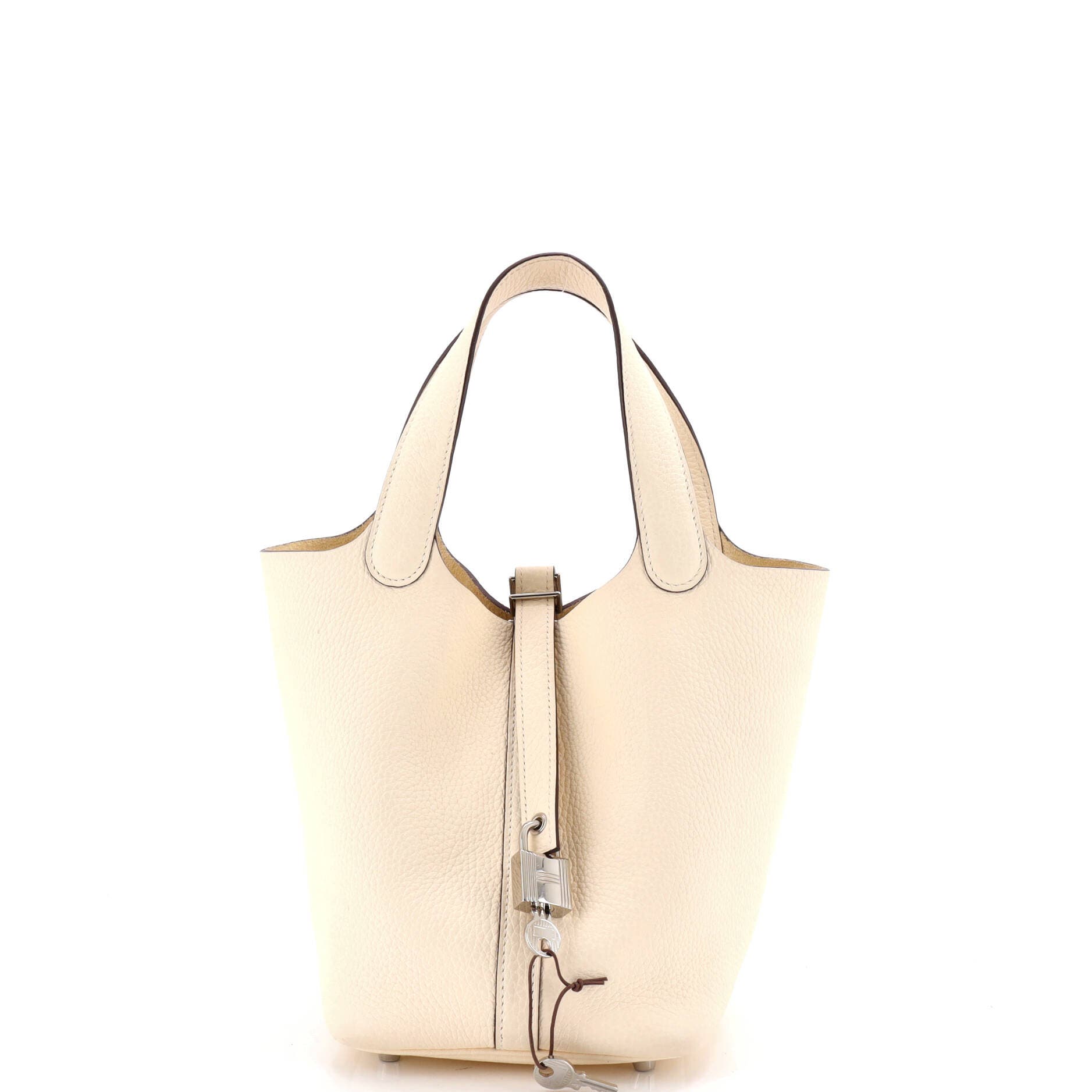 Pre-Owned Hermes Picotin Lock Bag Clemence PM, Main, color, 