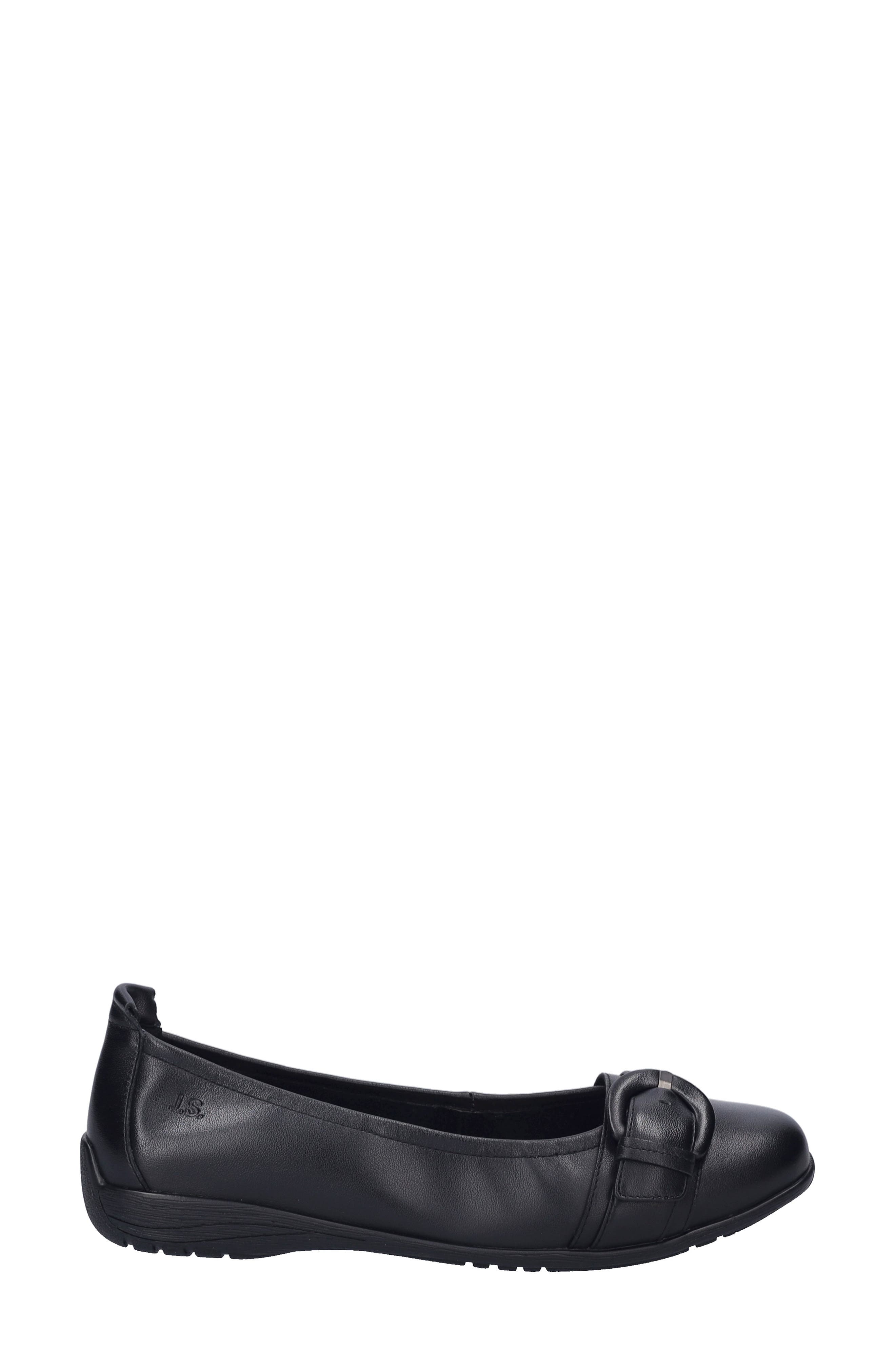 Josef Seibel Fenja 23 Flat, Alternate, color, Blackpatent
