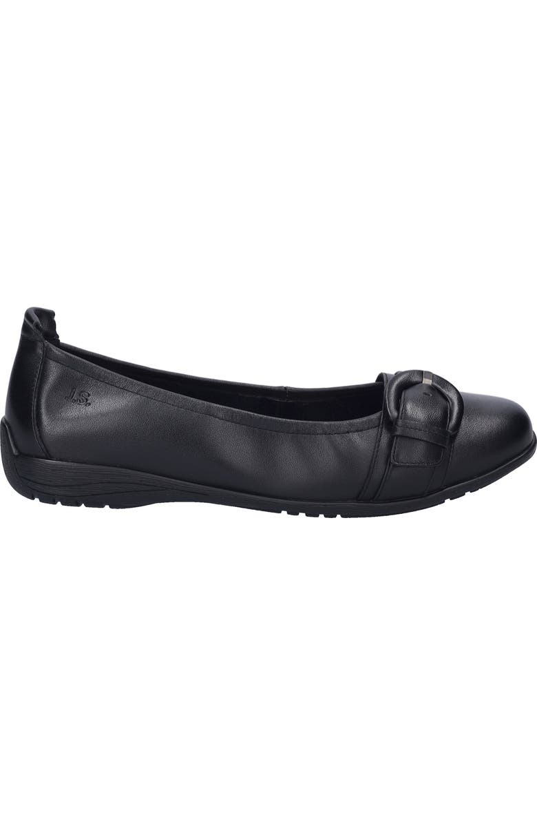 Josef Seibel Fenja 23 Flat, Alternate, color, Blackpatent