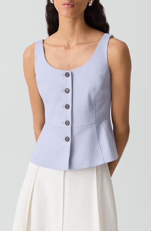Theory Linen Blend Vest
