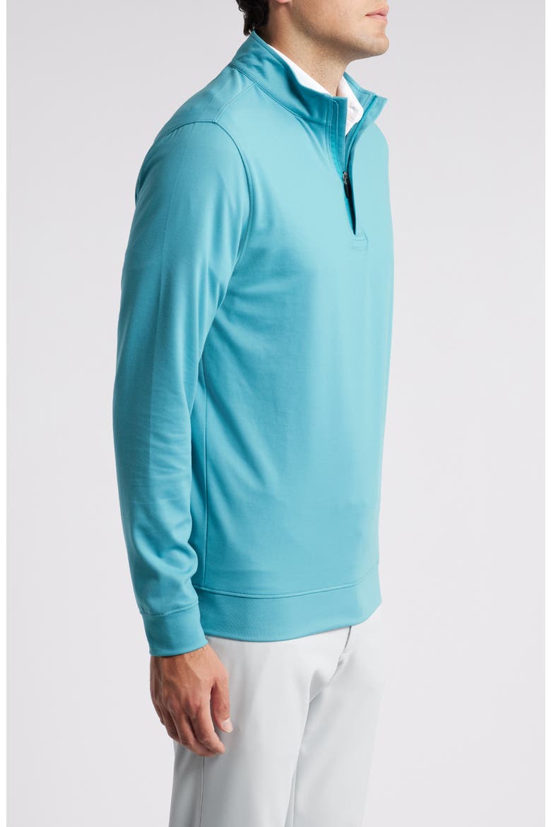 McKinnon Quarter Zip Golf Pullover, Alternate, color, PACIFIC