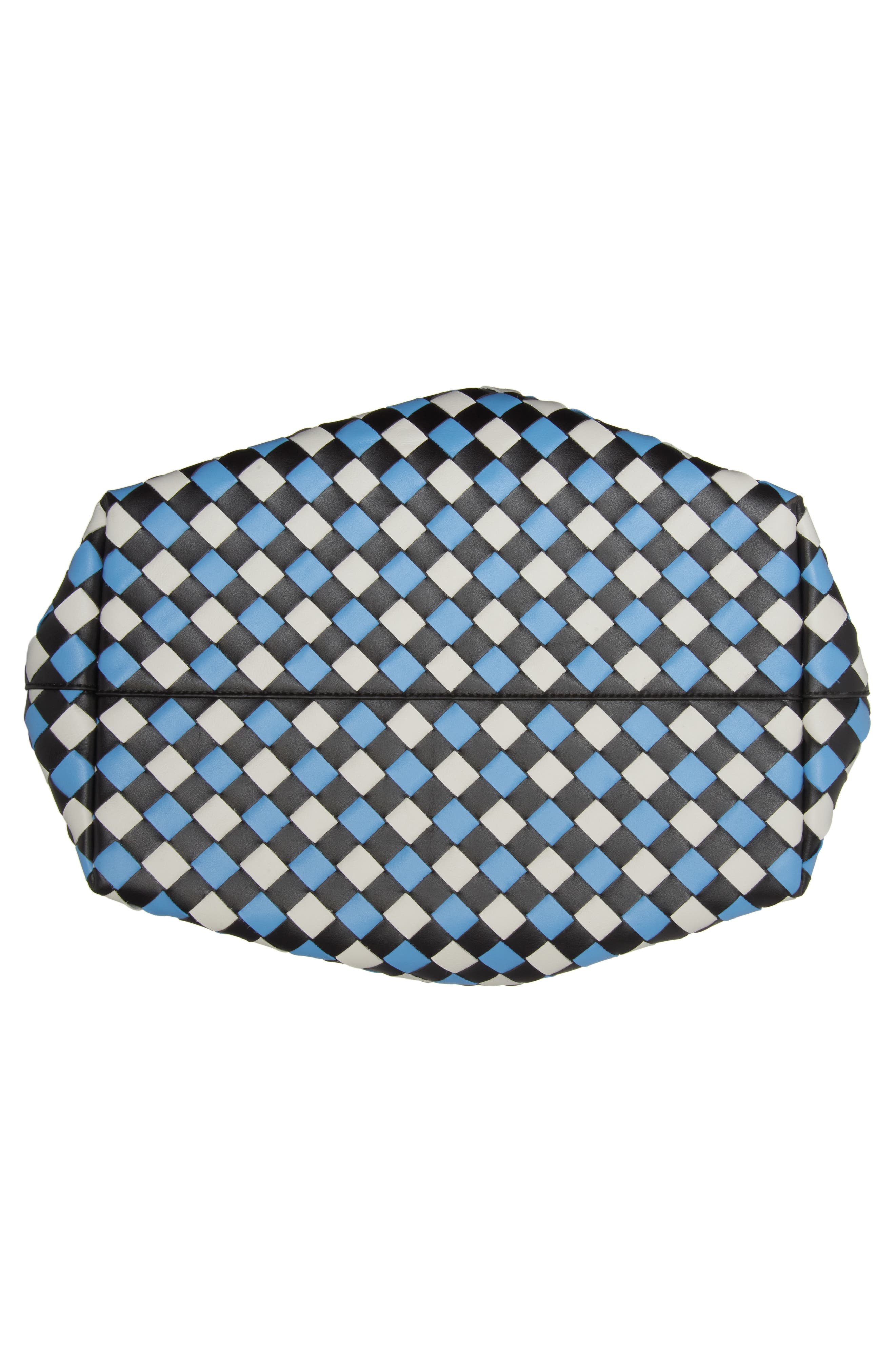 Bottega Veneta Large Tricolor Intrecciato Leather Tote, Alternate, color, 