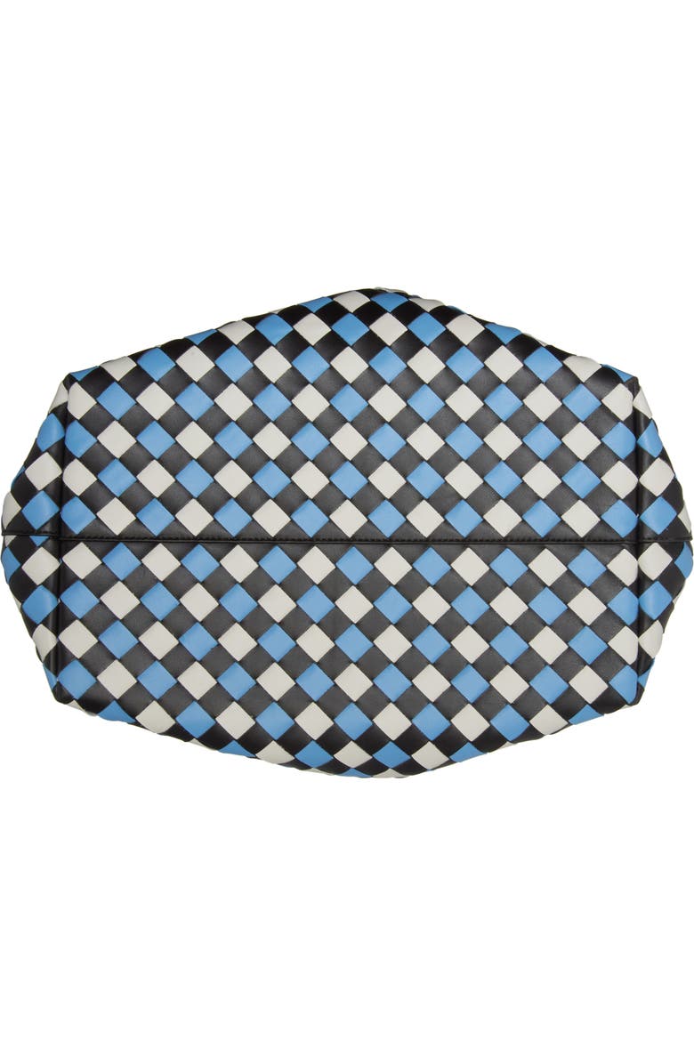 Bottega Veneta Large Tricolor Intrecciato Leather Tote, Alternate, color,