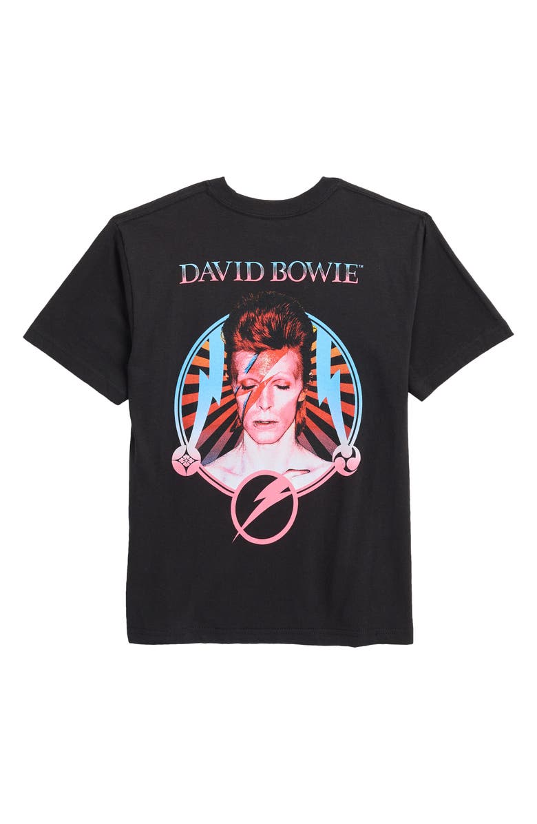Philcos Kids' Bowie Graphic T-Shirt, Alternate, color, Black Acid