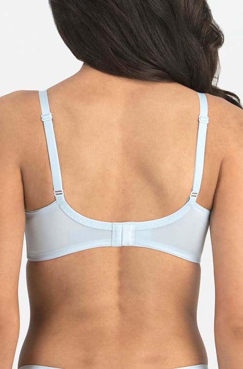 Dominique Intimates Mystique Seamles Minimizer Bra In Blue