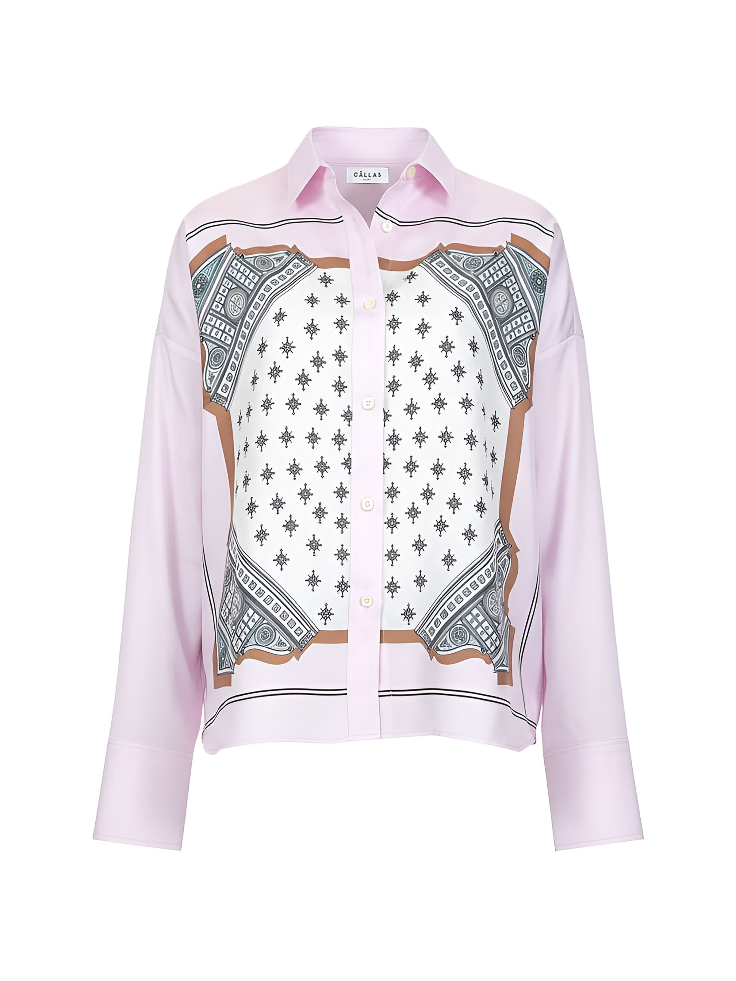 Sirene  Scarf front shirt - image 5