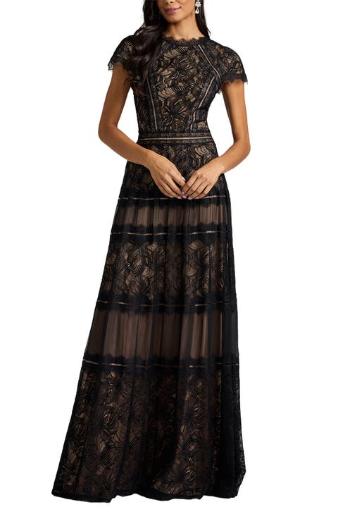 Lace A-Line Gown