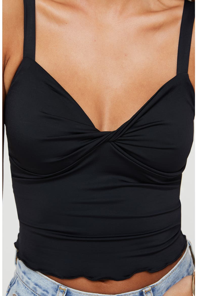 Greyer Stretch Crop Camisole, Alternate, color, BLACK