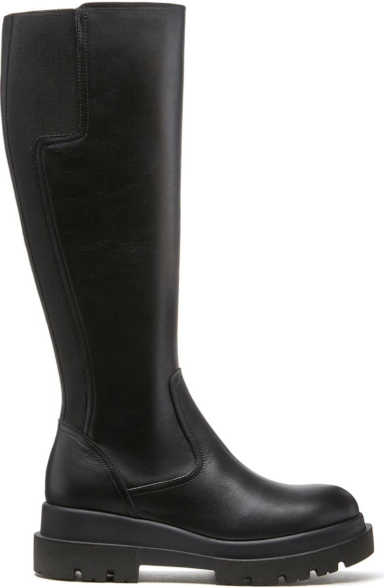 La Canadienne Boden Leather Knee High Boot, Alternate, color, Black Leather