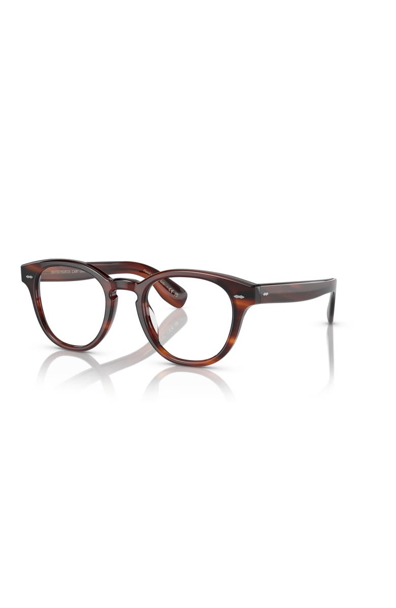 Oliver Peoples 48mm Round optical glasses, Main, color, Tortoise