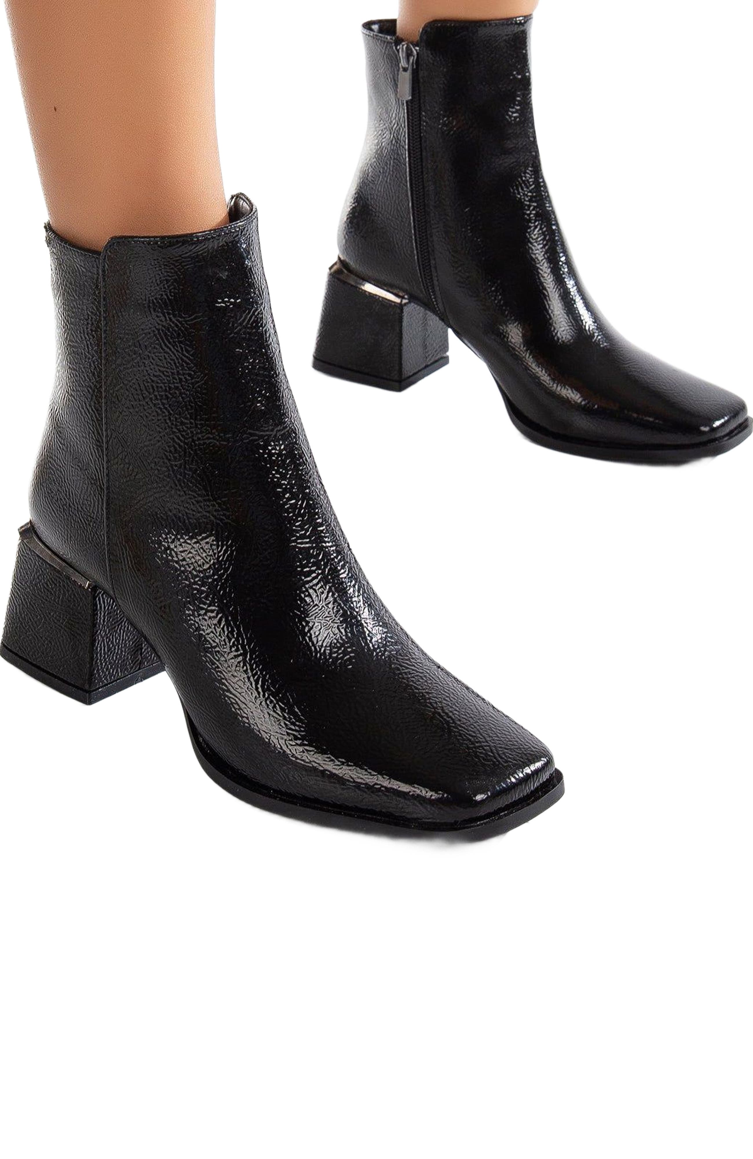 Forever & Always Shoes Odette Ankle Boots, Alternate, color, 